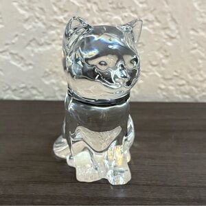 Vintage Princess House Lead Crystal Cat